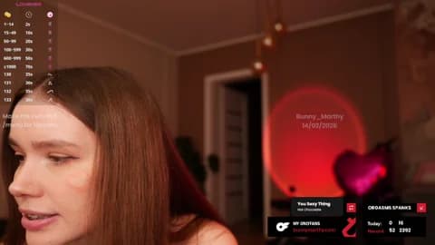 bunny_marthy @ Chaturbate • Recorded February 14, 2026 19:33 • 120m